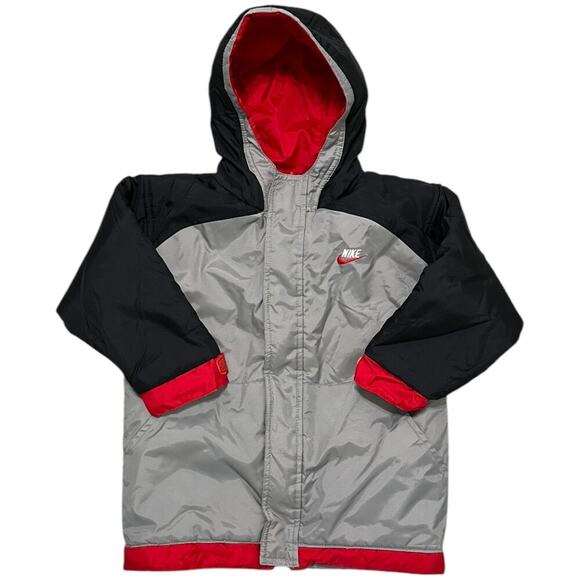 Nike 3 Tone Reversible Puffer Jacket - Picture 2 of 5